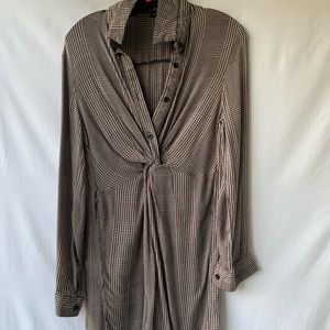 COPY - Hounds tooth pattern dress